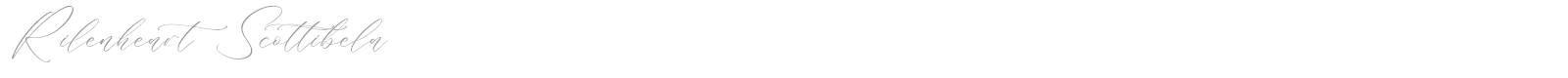 Rilenheart Scottibela font preview